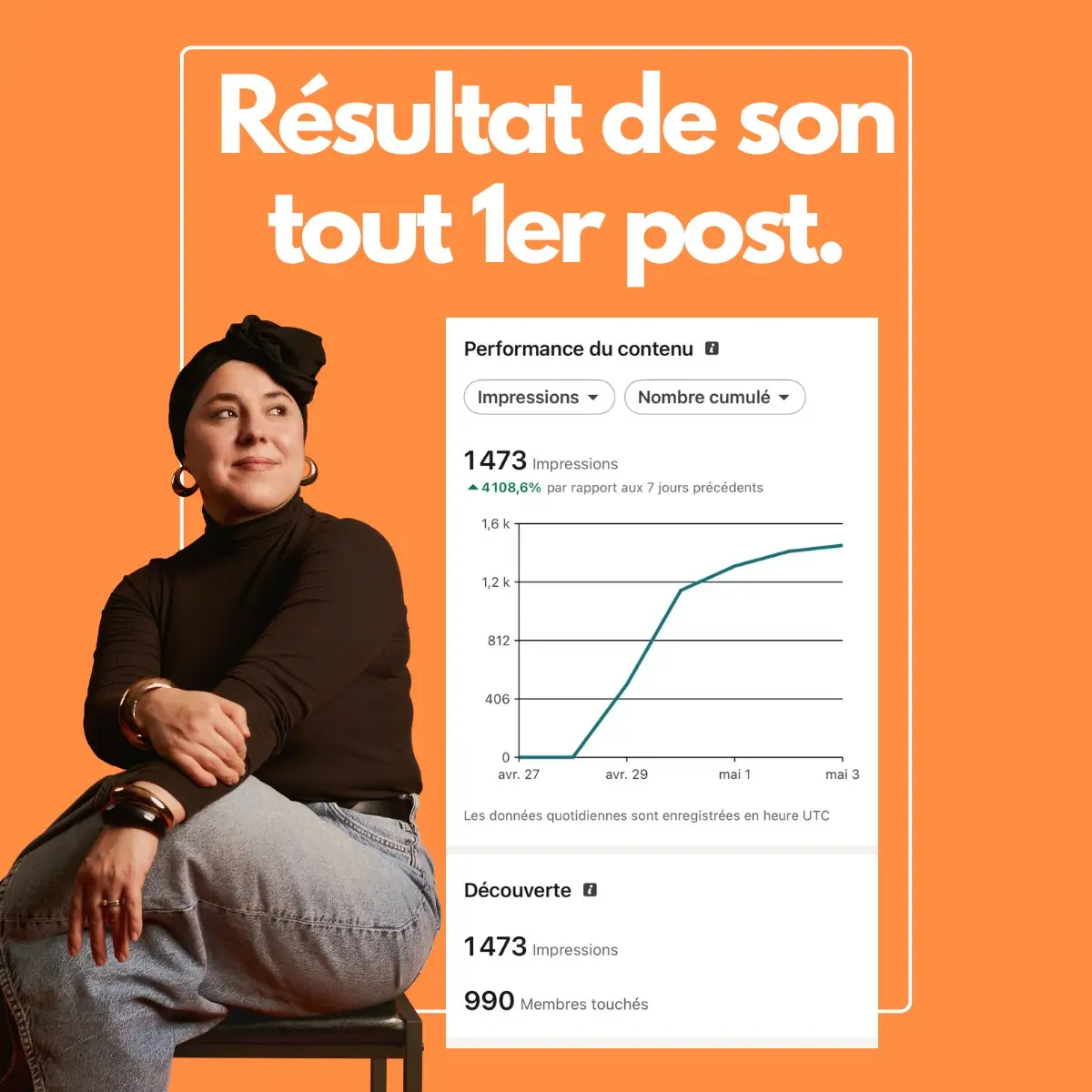Fatiha TAÏBI - LinkFluence - Ghostwriter LinkedIn - Créatrice de contenu stratégique pour les dirigeants débordés de lIT & Tech et des données chiffrées